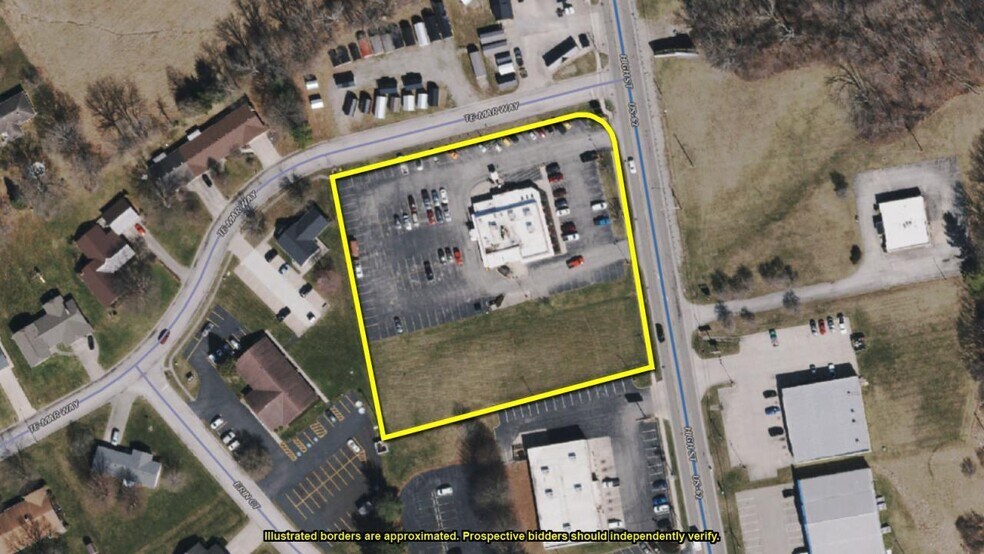 1285 N High St, Hillsboro, OH à vendre - Aérien - Image 2 de 45