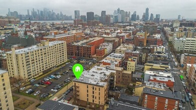 422 Grand St, Hoboken, NJ - Aérien Vue de la carte