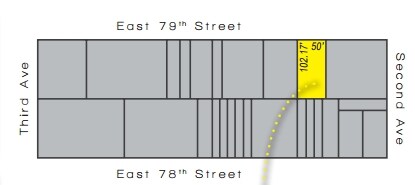 242-244 E 79th St, New York, NY à louer - Plan cadastral - Image 3 de 3