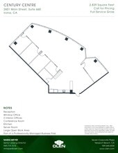 2601-2603 Main St, Irvine, CA for lease Floor Plan- Image 1 of 1