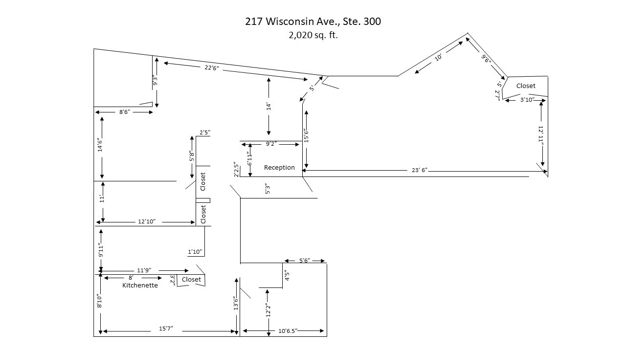 217 Wisconsin Ave, Waukesha, WI for lease Floor Plan- Image 1 of 1