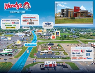 Plus de détails pour 2321 N Baltimore St, Kirksville, MO - Commerce de détail à vendre