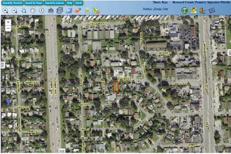 6122 Garfield St, Hollywood, FL - Aérien Vue de la carte