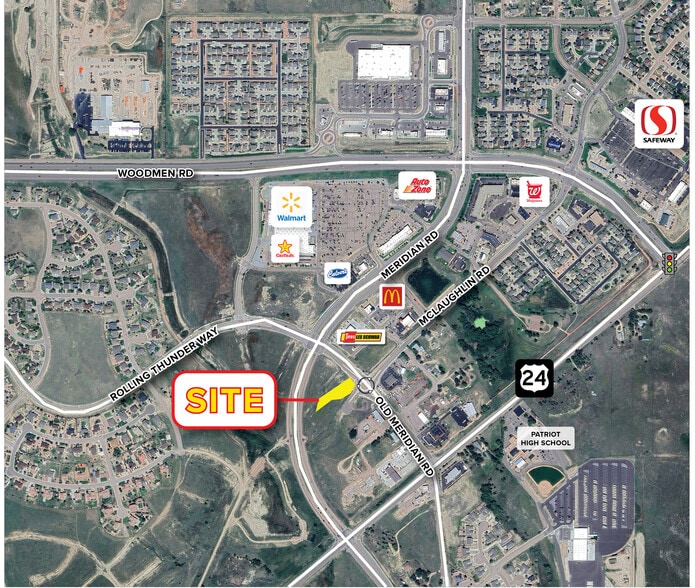 Old Meridian Rd, Peyton, CO for sale - Building Photo - Image 1 of 2