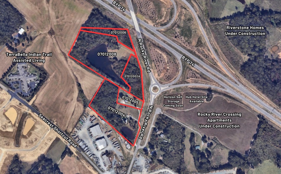 3621 N Rocky River Rd, Monroe, NC for sale - Building Photo - Image 2 of 2