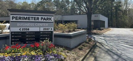 2358 Perimeter Park Dr, Atlanta, GA for lease Building Photo- Image 2 of 2