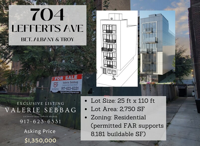 704 Lefferts Ave, Brooklyn, NY à vendre - Photo principale - Image 1 de 1