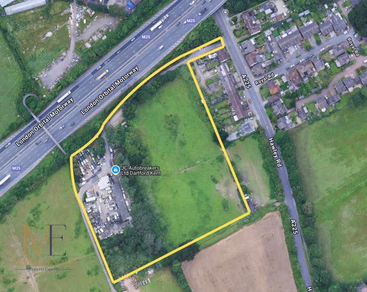 J C Autobreakers, Hawley Rd, Dartford for sale - Aerial - Image 2 of 29