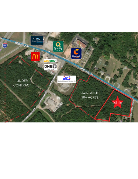 Highway 56 & Blakelyville Road, Clinton, SC for sale - Building Photo - Image 2 of 2