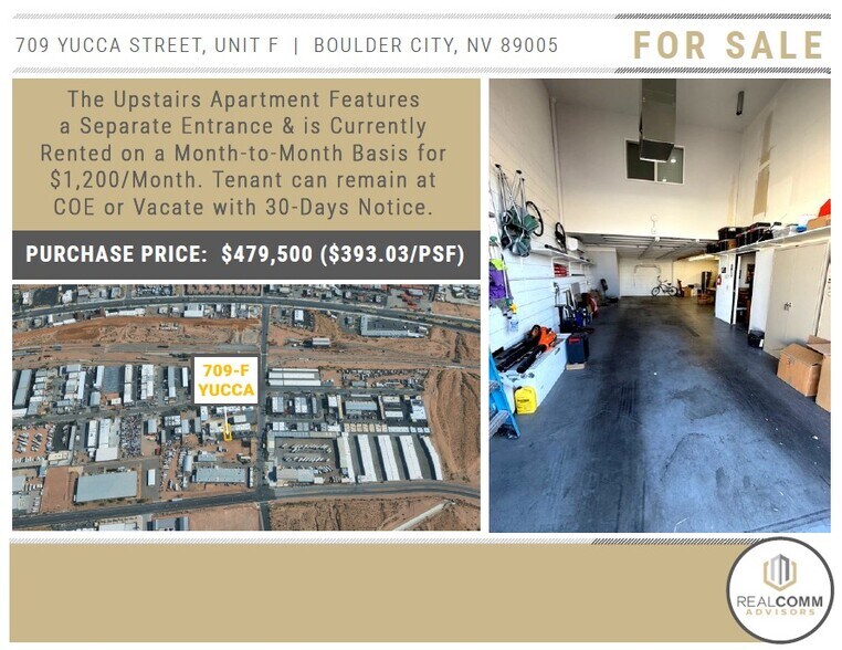 709 Yucca St, Boulder City, NV à vendre - Photo du bâtiment - Image 3 de 7