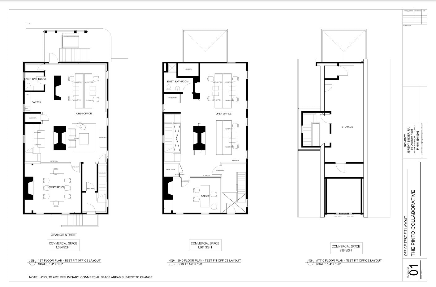 275 Orange St, New Haven, CT à vendre Plan d’étage- Image 1 de 1