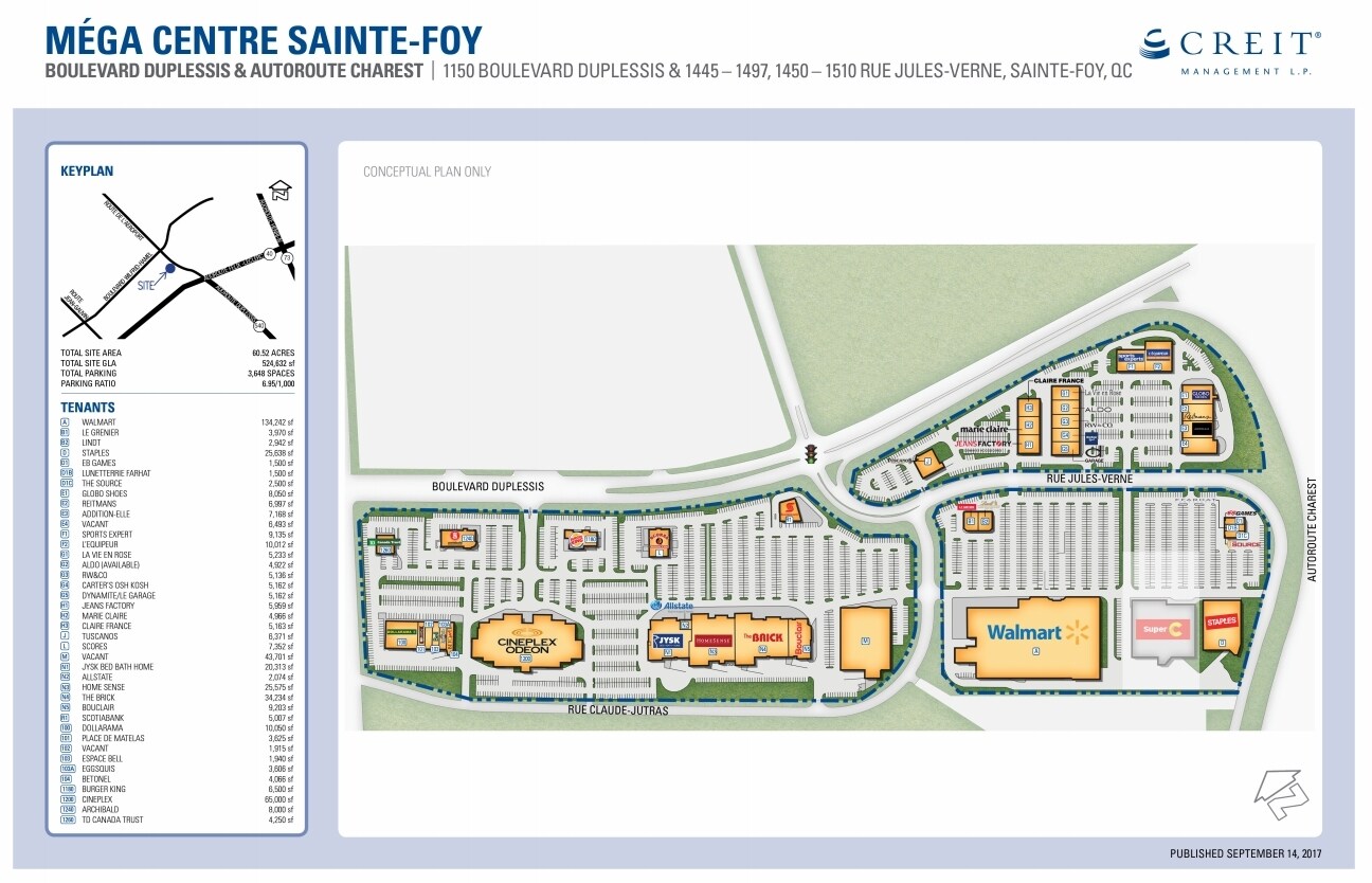 1470 Av Jules-Verne, Québec, QC for lease Site Plan- Image 1 of 2