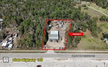 13121 Highway 105 E, Cut And Shoot, TX - Aerial  map view - Image1