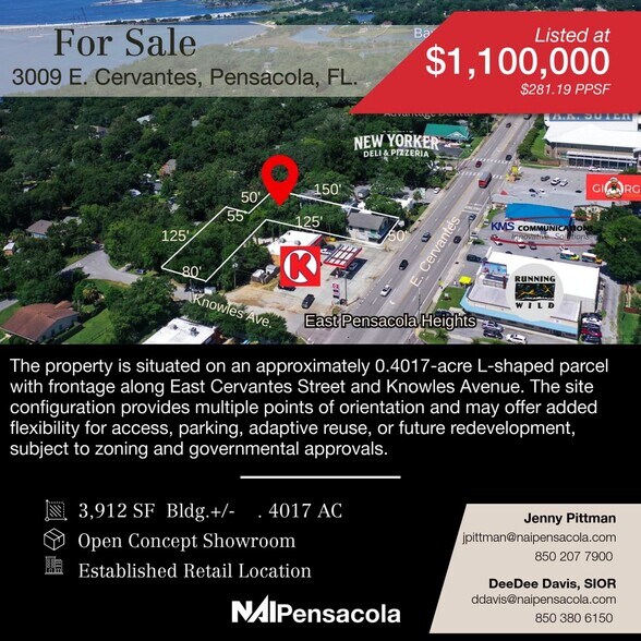 3009 E Cervantes St, Pensacola, FL à vendre - Vidéo sur l’inscription commerciale - Image 2 de 50