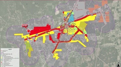 811 N Fostoria Rd, Cleveland, TX - Aerial  map view