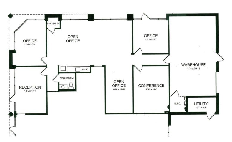 200 E Howard Ave, Des Plaines, IL for lease Floor Plan- Image 1 of 1