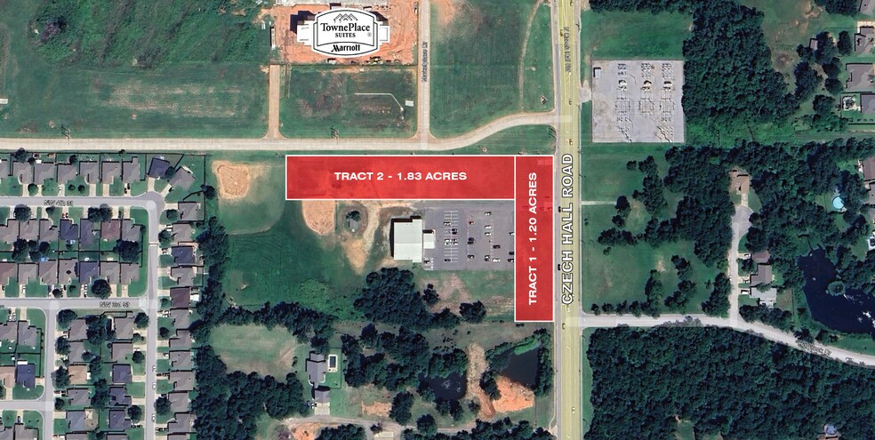 301 N Czech Hall Rd, Yukon, OK à vendre - Aérien - Image 2 de 2