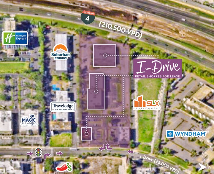7036-7336 International Dr, Orlando, FL à louer - Aérien - Image 2 de 6