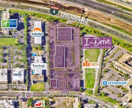 7036-7336 International Dr, Orlando, FL - Aerial map view