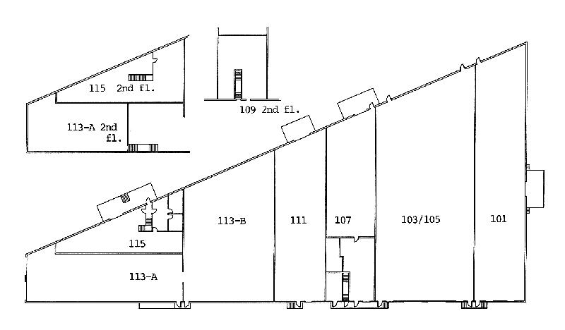 101-115 Langley Rd N, Glen Burnie, MD for lease - Typical Floor Plan - Image 3 of 4