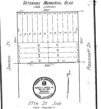Plus de détails pour 0000 Veterans Memorial Boulevard, Kenner, LA - Terrain à vendre