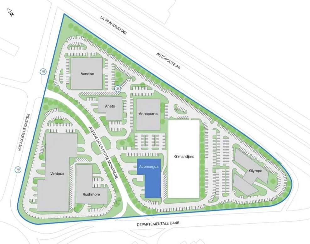 Flex in Évry-Courcouronnes for lease Site Plan- Image 1 of 2
