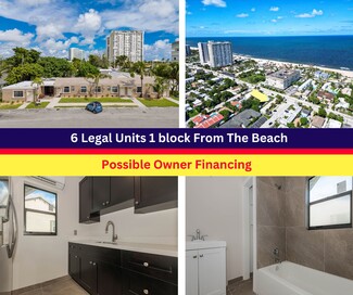 Plus de détails pour 413 S Ocean Blvd, Pompano Beach, FL - Multi-résidentiel à vendre