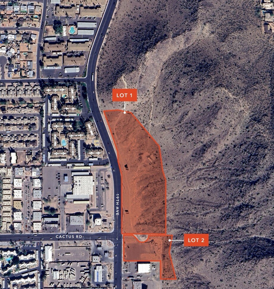 NEC/SEC of 19th Ave & Cactus Rd, Phoenix, AZ à vendre Photo principale- Image 1 de 14