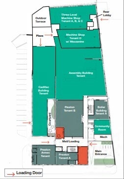 508 E Preston St, Baltimore, MD for lease - Floor Plan - Image 2 of 2