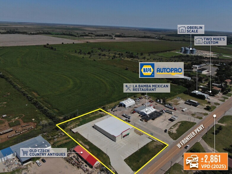 213 W Frontier Pky, Oberlin, KS à vendre - Photo du bâtiment - Image 2 de 10