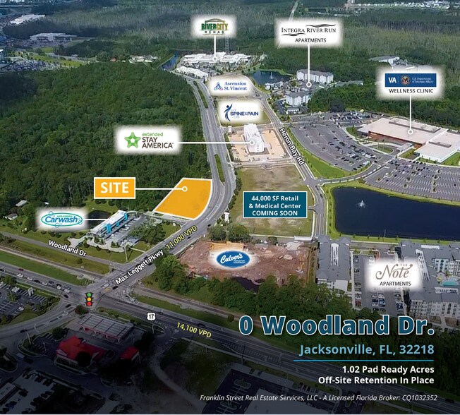 0 Woodland, Jacksonville, FL à vendre - Photo du bâtiment - Image 1 de 6
