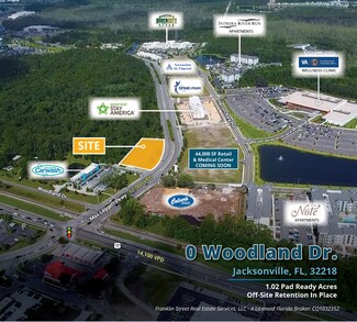 Plus de détails pour 0 Woodland, Jacksonville, FL - Terrain à vendre