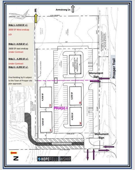W. Prosper Trl at Armstrong L Trl, Prosper, TX for sale - Building Photo - Image 2 of 12