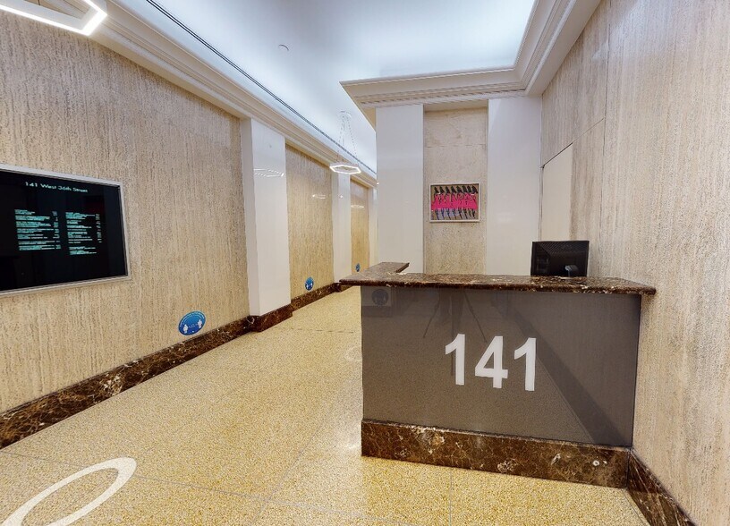 141 W 36th St, New York, NY à louer - Numérisation 3D de Matterport - Image 2 de 9