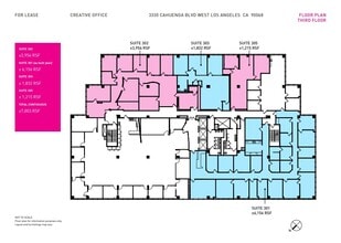 3330 Cahuenga Blvd W, Los Angeles, CA for sale Floor Plan- Image 1 of 4