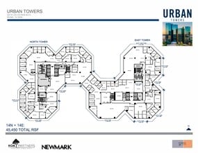 222 W Las Colinas Blvd, Irving, TX à louer Plan d’étage- Image 2 de 2