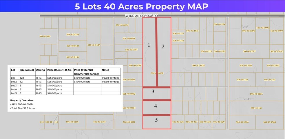 363rd W Indian School 1 AZ rd, Tonopah, AZ à vendre - Photo du bâtiment - Image 2 de 2