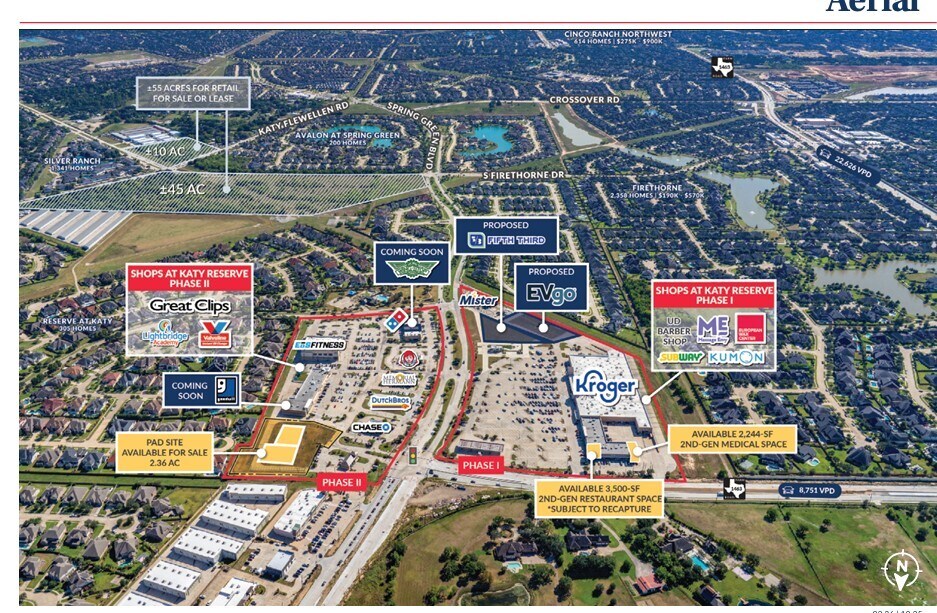 FM 1463 & Spring Green Blvd, Katy, TX à louer Photo principale- Image 1 de 3