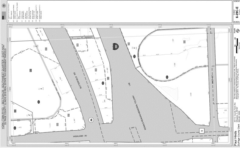 2700 S Highland Ave, Lombard, IL à vendre - Plan cadastral - Image 2 de 2