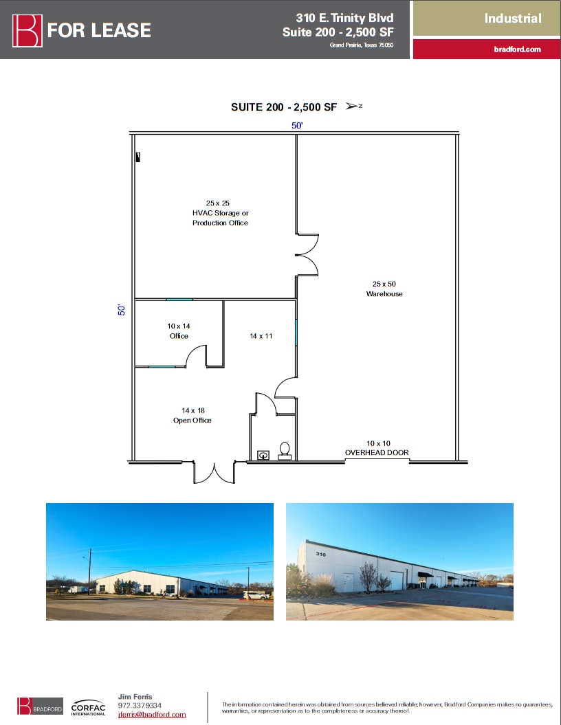 310 E Trinity Blvd, Grand Prairie, TX for lease Interior Photo- Image 1 of 12