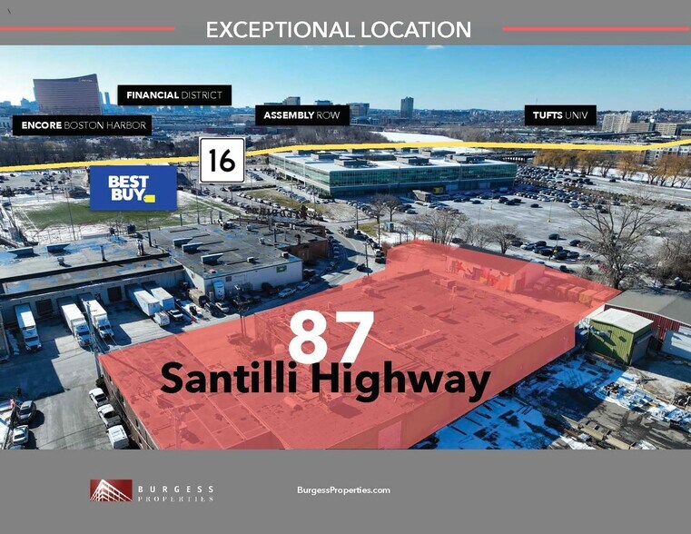 87 Santilli Hwy, Everett, MA à louer - Photo du bâtiment - Image 3 de 6