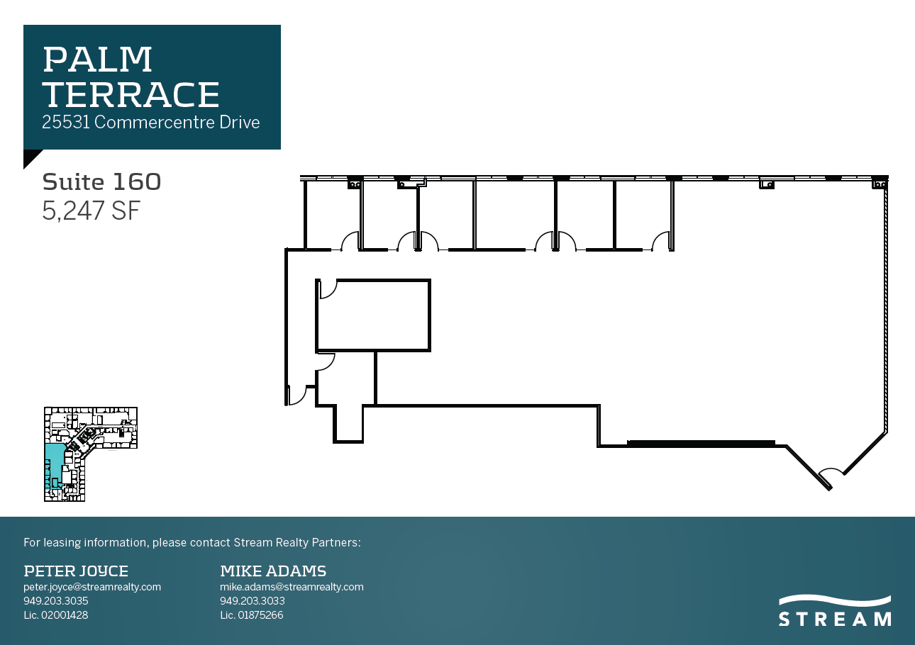 25521 Commercentre Dr, Lake Forest, CA for lease Floor Plan- Image 1 of 2