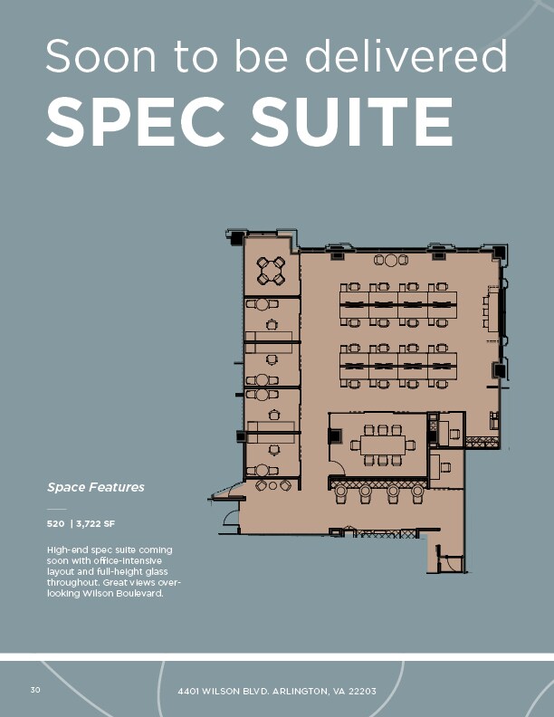4401 Wilson Blvd, Arlington, VA for lease Floor Plan- Image 1 of 3