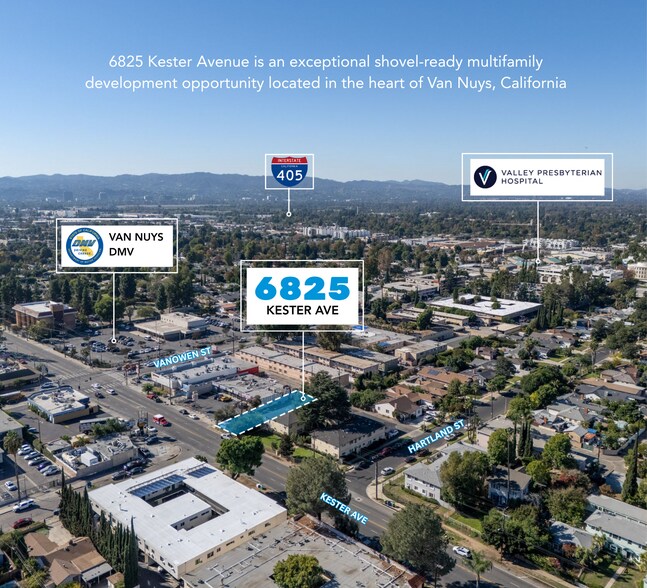 6825 Kester Ave, Van Nuys, CA à vendre - Photo du bâtiment - Image 2 de 9
