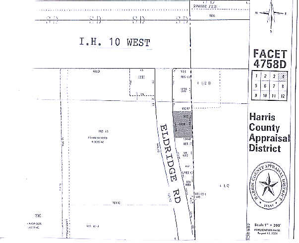 928 N Eldridge Pky, Houston, TX à louer - Plan cadastral - Image 2 de 11