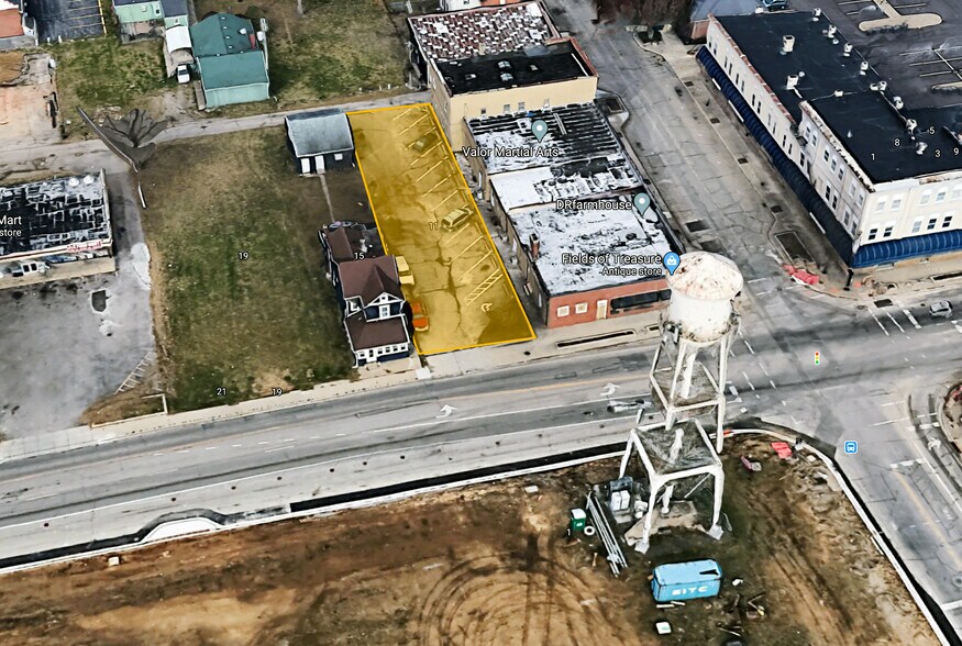 11 W Central Ave, Dayton, OH à vendre - Aérien - Image 2 de 3