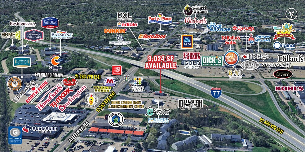 5441 Whipple Ave NW, Canton, OH à louer - Photo du bâtiment - Image 3 de 9