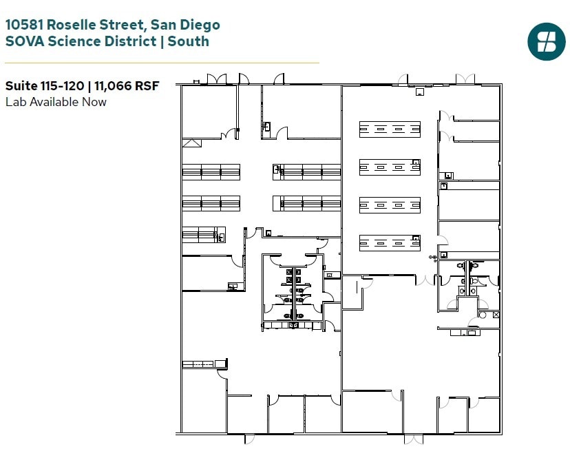 11555 Sorrento Valley Rd, San Diego, CA for lease Floor Plan- Image 1 of 1