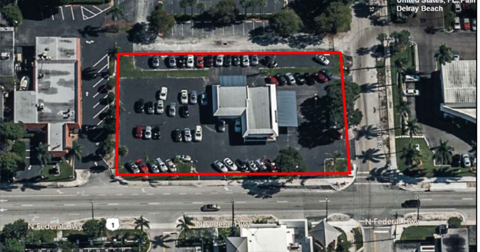 707 N Federal Hwy, Delray Beach, FL à vendre - Aérien - Image 2 de 8