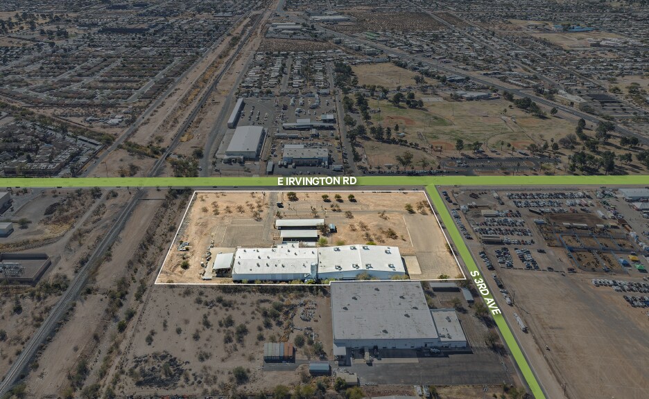 401-415 E. Irvington Rd portefeuille de 2 propriétés à vendre sur LoopNet.ca - Aérien - Image 2 de 9